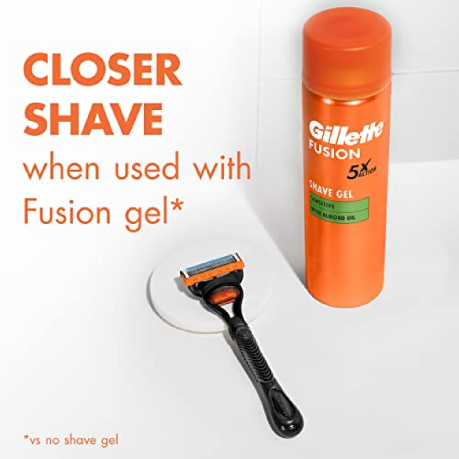 Gillette Fusion5 Razor Refills for Men, 12ct Cartridges, Lubrication Strip, Precision Trimmer for Men, 5-Bladed Refill Blades for Close Shave