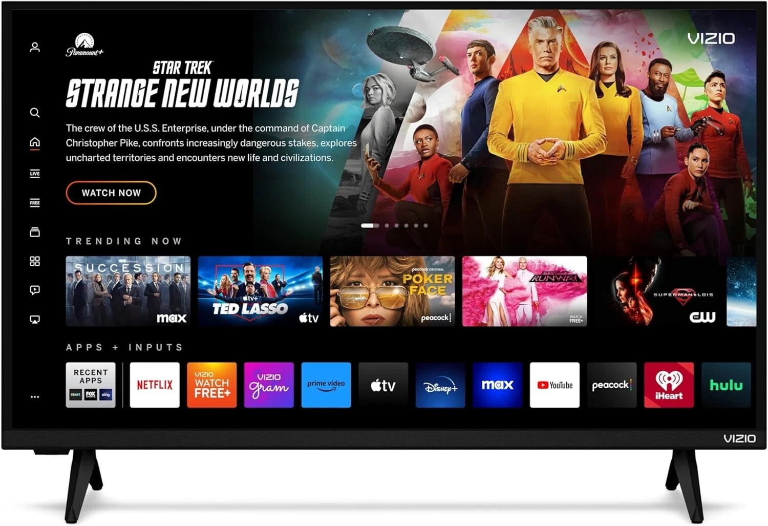 VIZIO 40" Full HD LED Smart TV (VFD40M-0810) – Refurbished - 1-Year Warranty